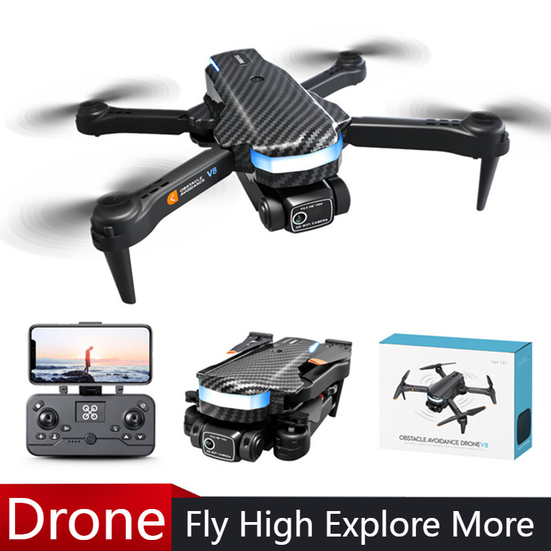 Drone Camera With Gimbal - Profesjonalny Dron V8 Mini 8K HD