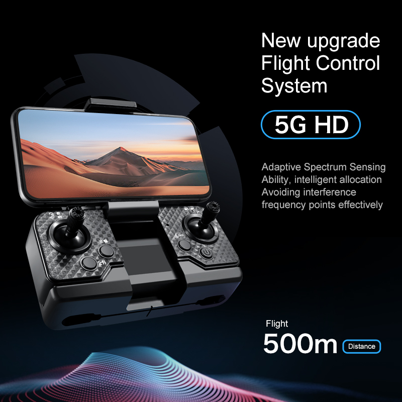 Drone Camera 4K - Bezszczotkowy dron K811MAX z kamerą 4K