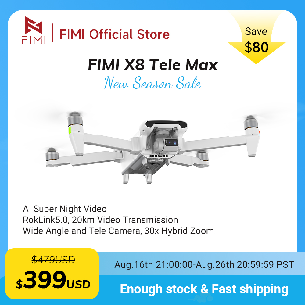 Drone Camera Wide Angle - Dron FIMI X8 Tele Max z