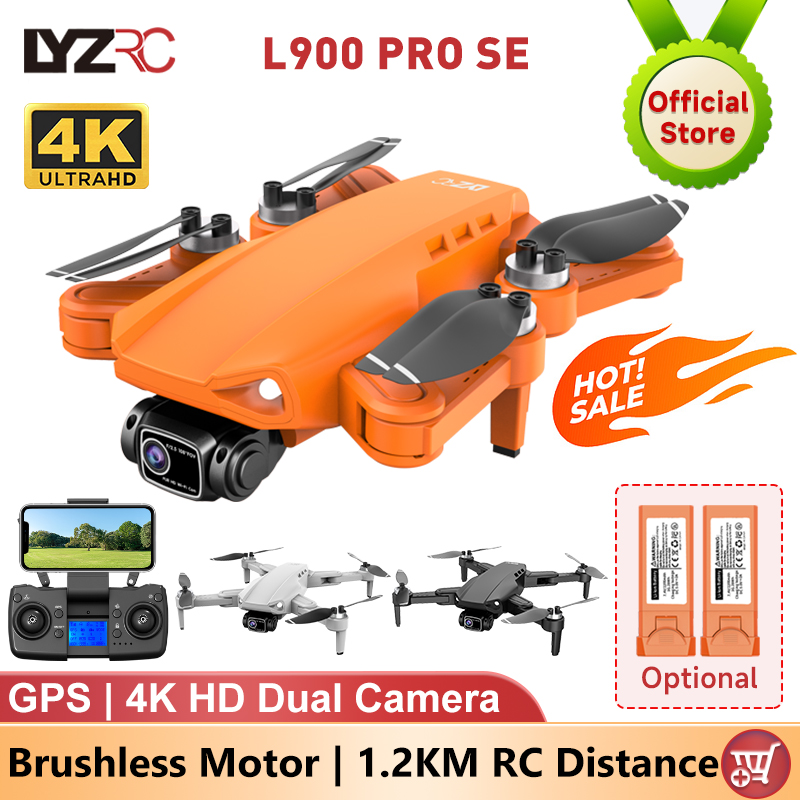 Drone Camera 4K - LYZRC Oficjalny L900 PRO SE Bezszczotkowy