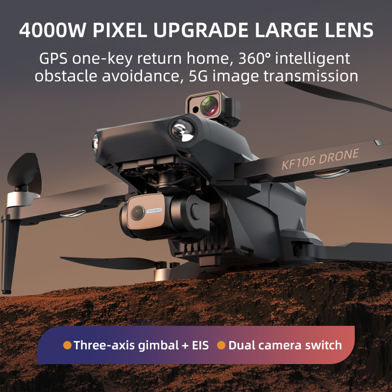 2022 nowy KF106 Max Drone 8K p – Drone Camera Wide Angle recenzja i cena