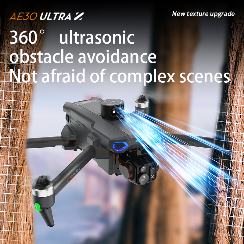 Dron RC 2026 AE30 GPS z kamerą – Drone Camera With Gimbal recenzja i cena