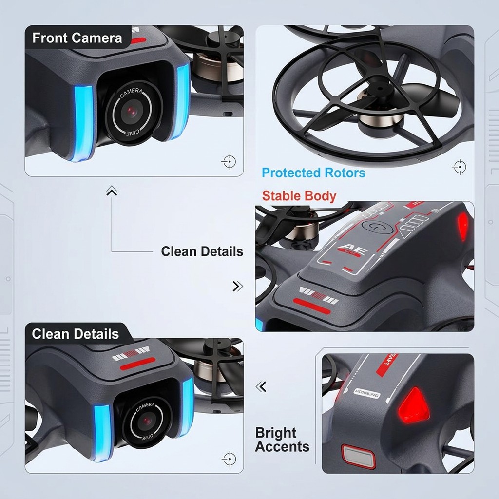 Nowy dron AE21 GPS z kamerą 8K – Drone Camera Night Vision recenzja i cena