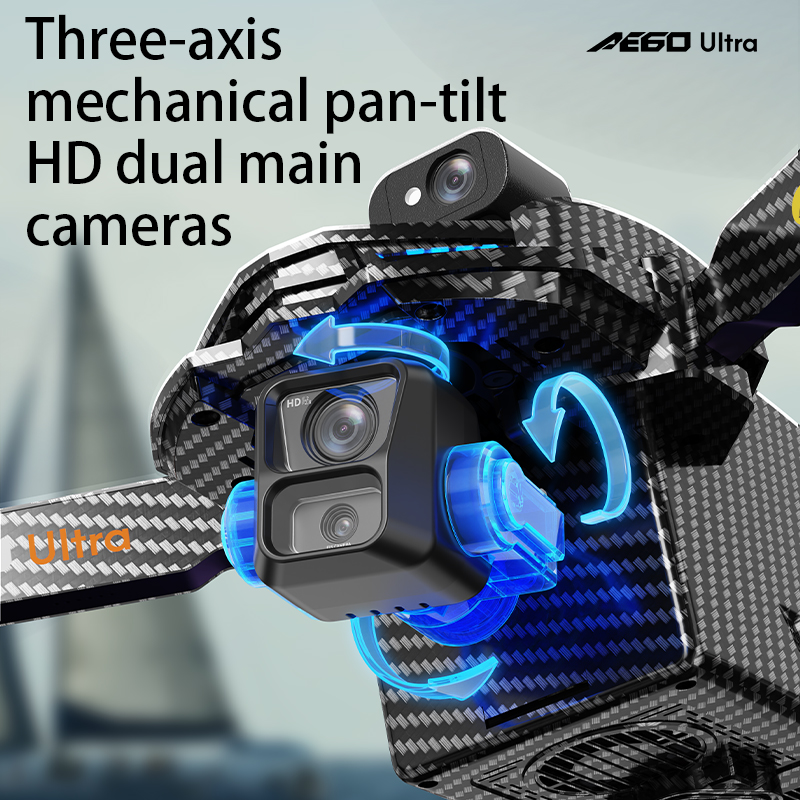 Profesjonalny dron AE60 GPS z  – Drone Camera With Gimbal recenzja i cena