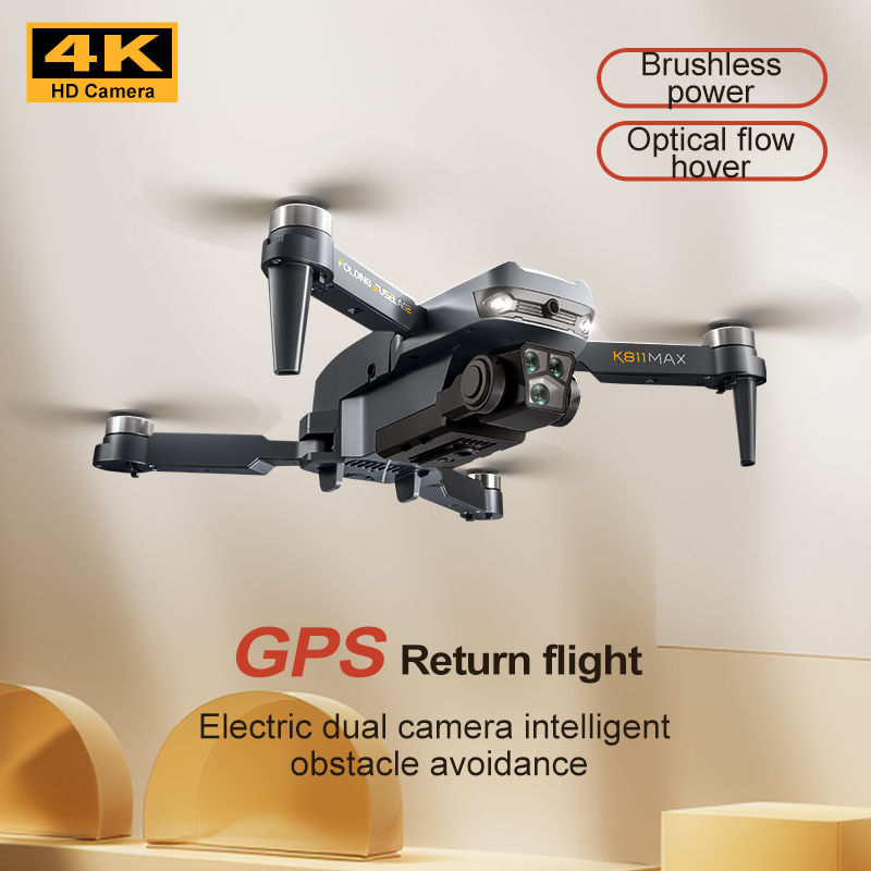 Bezszczotkowy dron K811MAX z k – Drone Camera 4K recenzja i cena
