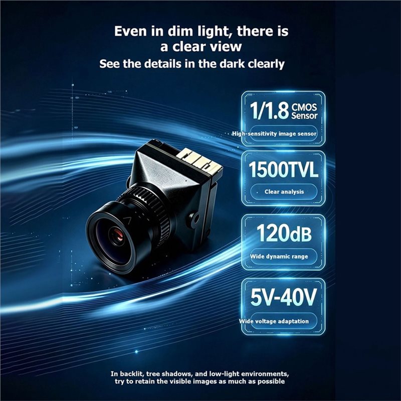 Kamera noktowizyjna 1500TVL do – Drone Camera Night Vision recenzja i cena